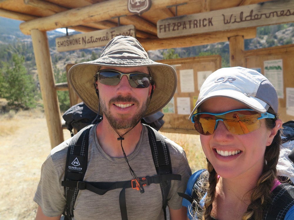 Back at the trailhead!  Wind River High Route - complete! 