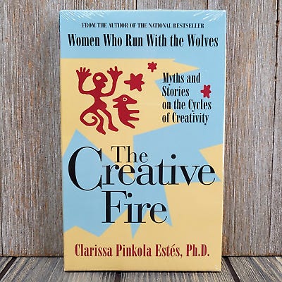 The Creative Fire : Myths and Stories about the Cycles of Creativity by  Clarissa Pinkola Estés (1992, Audio Cassette, Unabridged edition) for sale  online | eBay