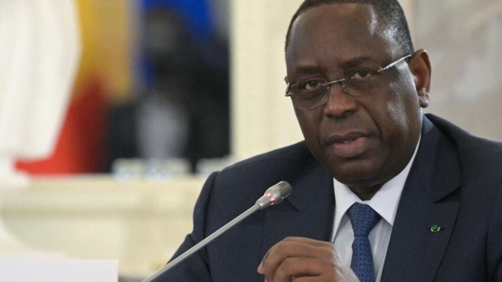 Senegal's President Macky Sall 