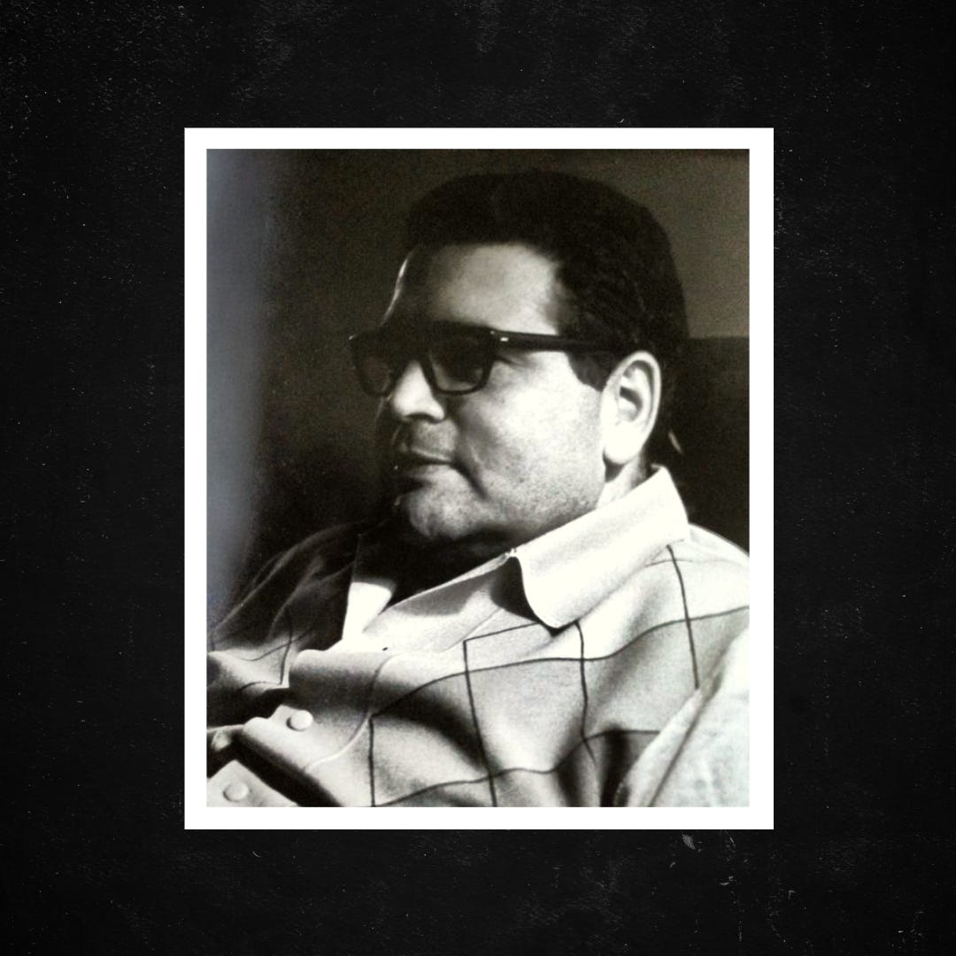 A black and white photograph of the author's father, Alan L. Winnerman, date unknown.