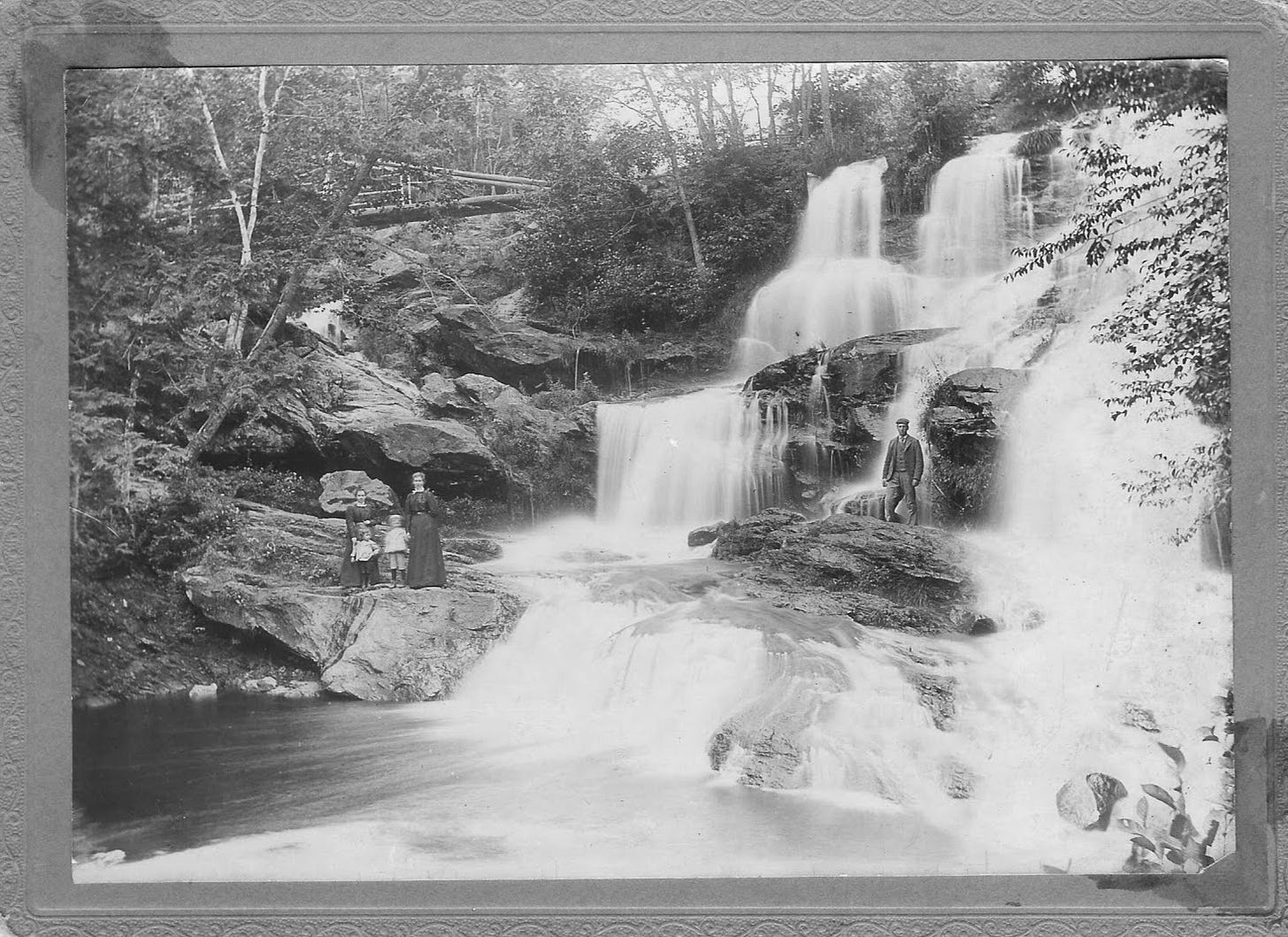 Thayer Family at Barnes Falls