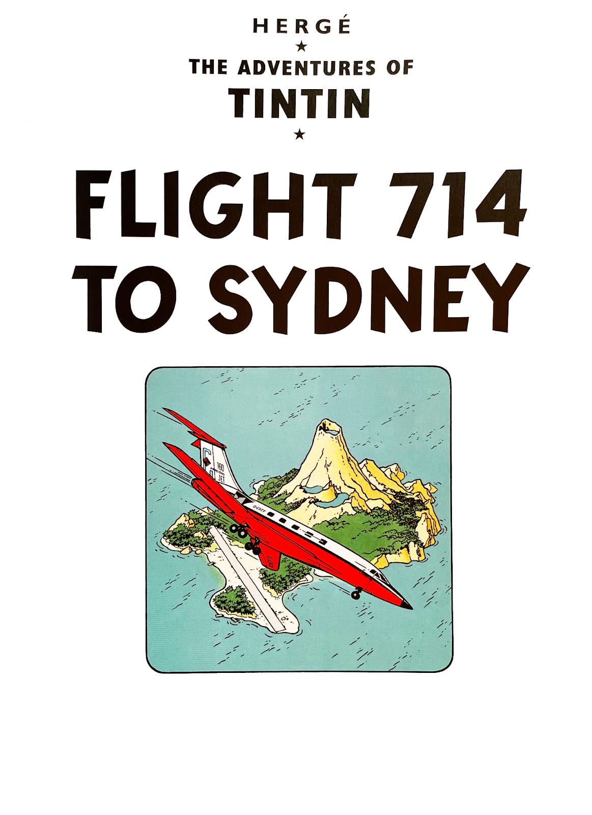 Title page of Flight 714
