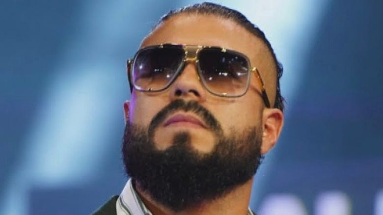 Andrade on AEW television