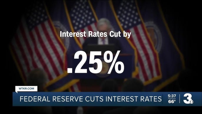 Federal Reserve makes second rate cut of 2024, shaving borrowing costs by  0.25 percent