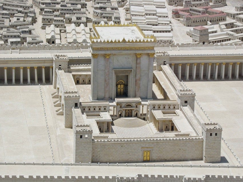 Second Temple Model in Jerusalem Second Temple Model in Jerusalem