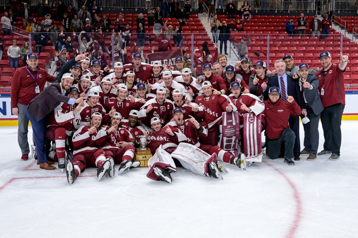 Colgate Claims Second Whitelaw Cup, NCAA Tournament Berth