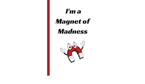 I'm a Magnet of Madness: Notebook for Crazy Life Events: McLean, Joric:  9798724126724: Amazon.com: Books
