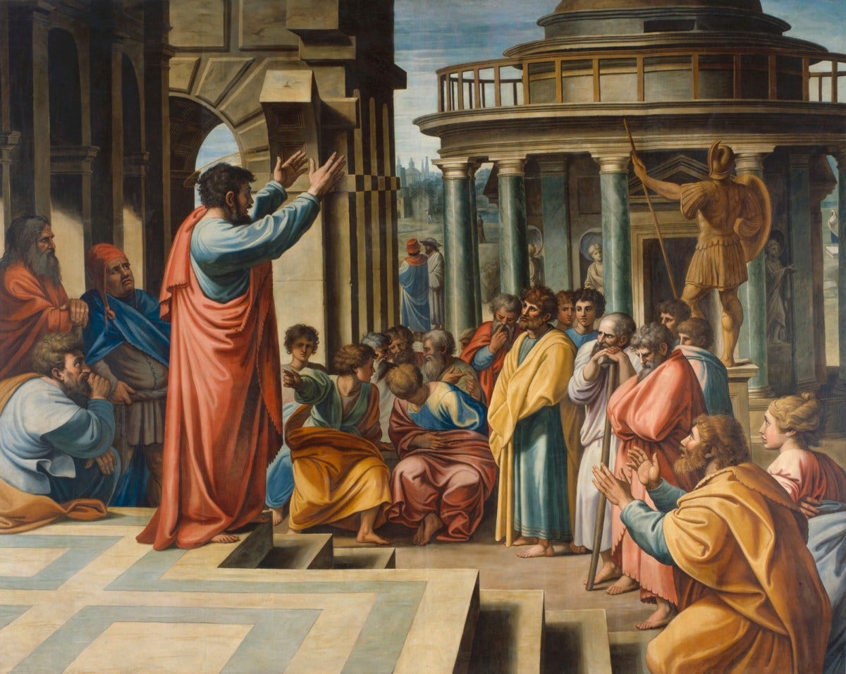 Sir James Thornhill, Paul preaching in the Areopagus