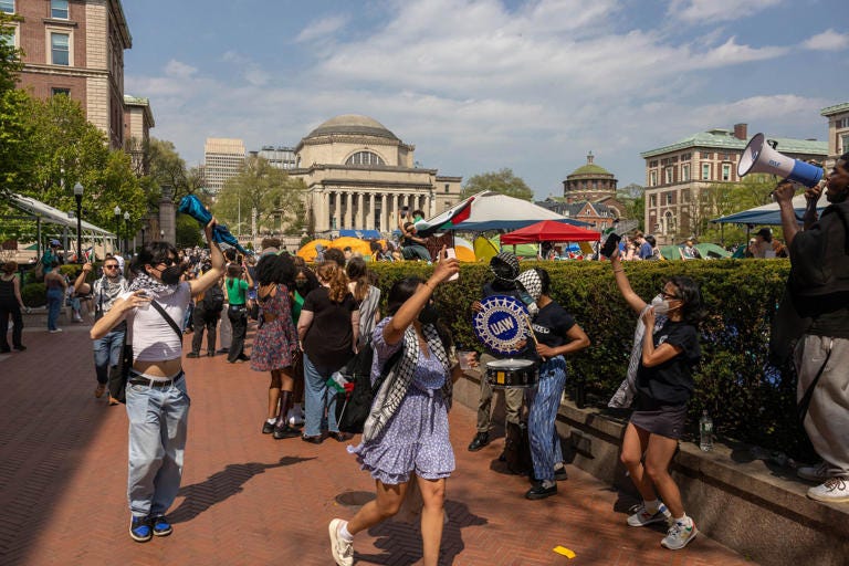 Image: Columbia University Issues Deadline For Gaza Encampment To Vacate Campus (Alex Kent / Getty Images)