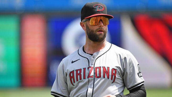 Jun 23, 2024; Philadelphia, Pennsylvania, USA; Arizona Diamondbacks first base Christian Walker (53) before game against the Philadelphia Phillies at Citizens Bank Park.