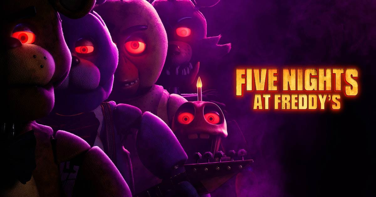 What to watch this week on streaming services | Five Nights At Freddy's | Double Take TV Newsletter