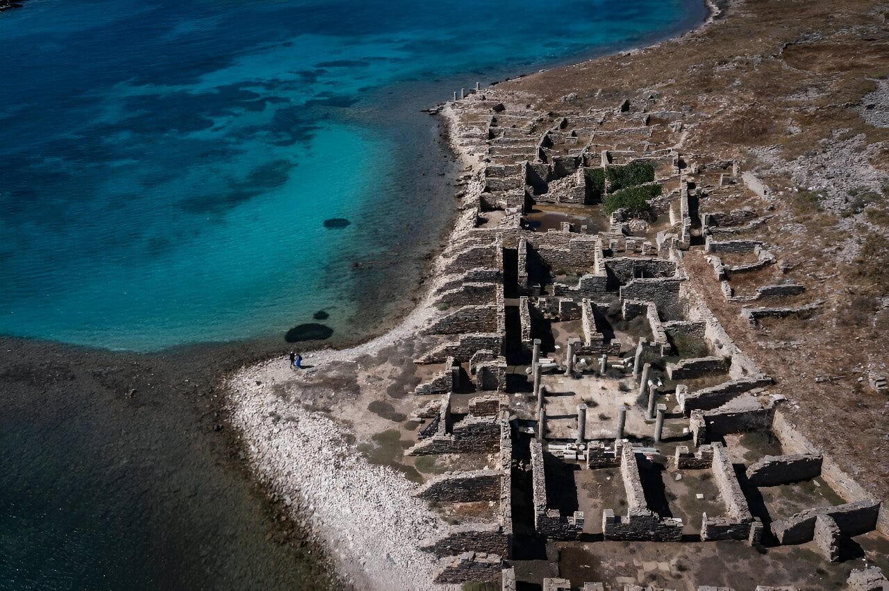 Delos's 2,000-year-old buildings offer insight into the Hellenistic and Roman periods