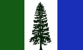 I know people love the Doug, but here is a take on the Cascadian flag I  quite like. The cedar is one of the four most important plants to Turtle  Islanders/Indigenous peoples