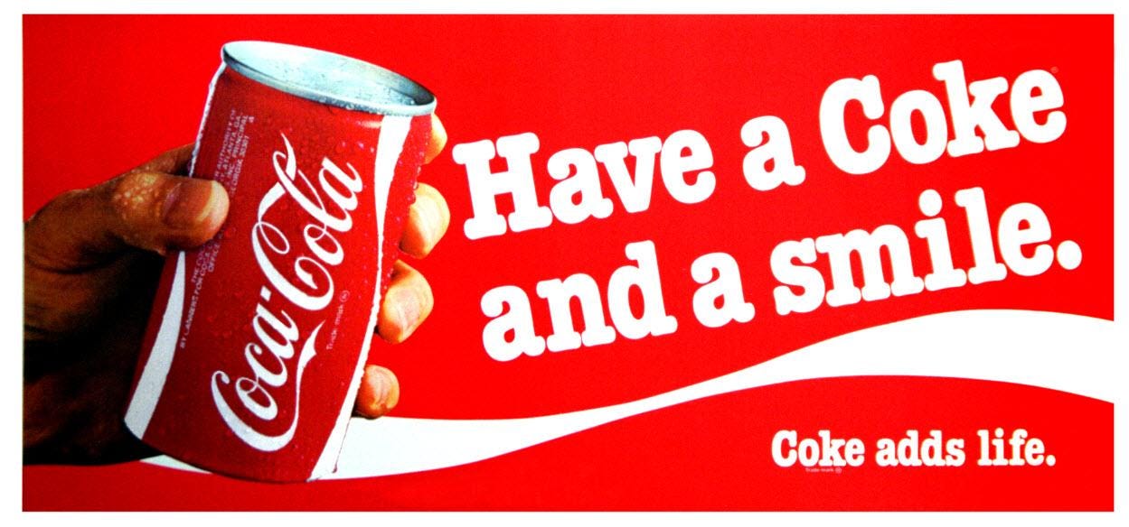 World of Coca-Cola Twitterren: "Have a #Coke and a smile today. You deserve  it:) http://t.co/iXZhXjNGFe" / X