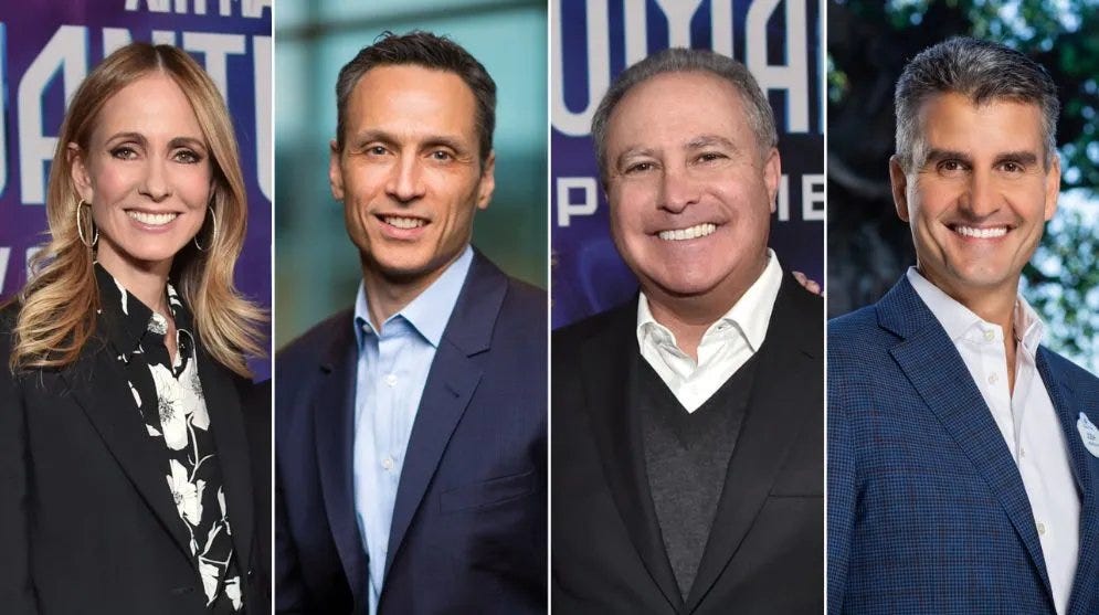 Boardwalk Times on X: "Disney's board is focusing on the divisional heads  as part of a formal search for a successor to Disney CEO Bob Iger. The four  are: Dana Walden Jimmy