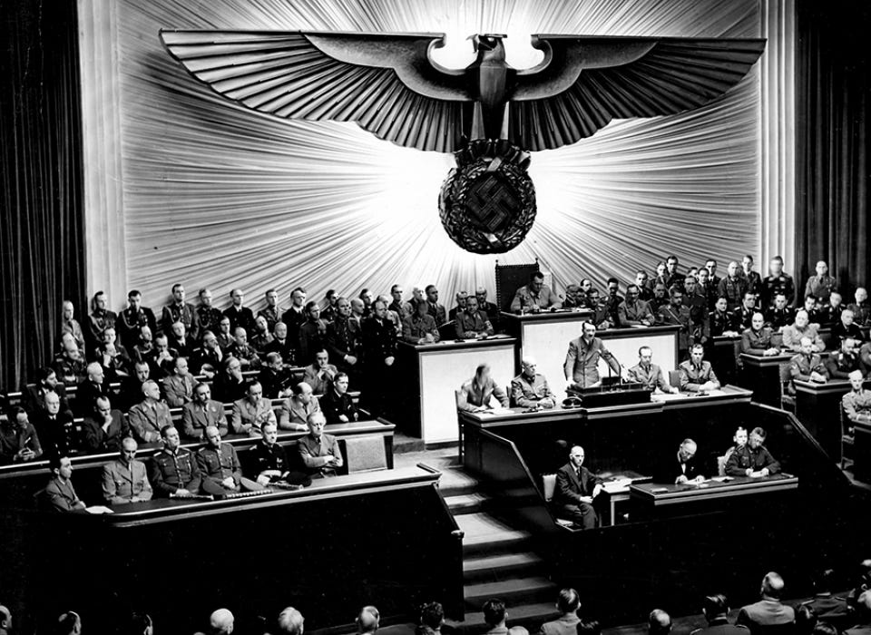 Hitler Declares War on the United States