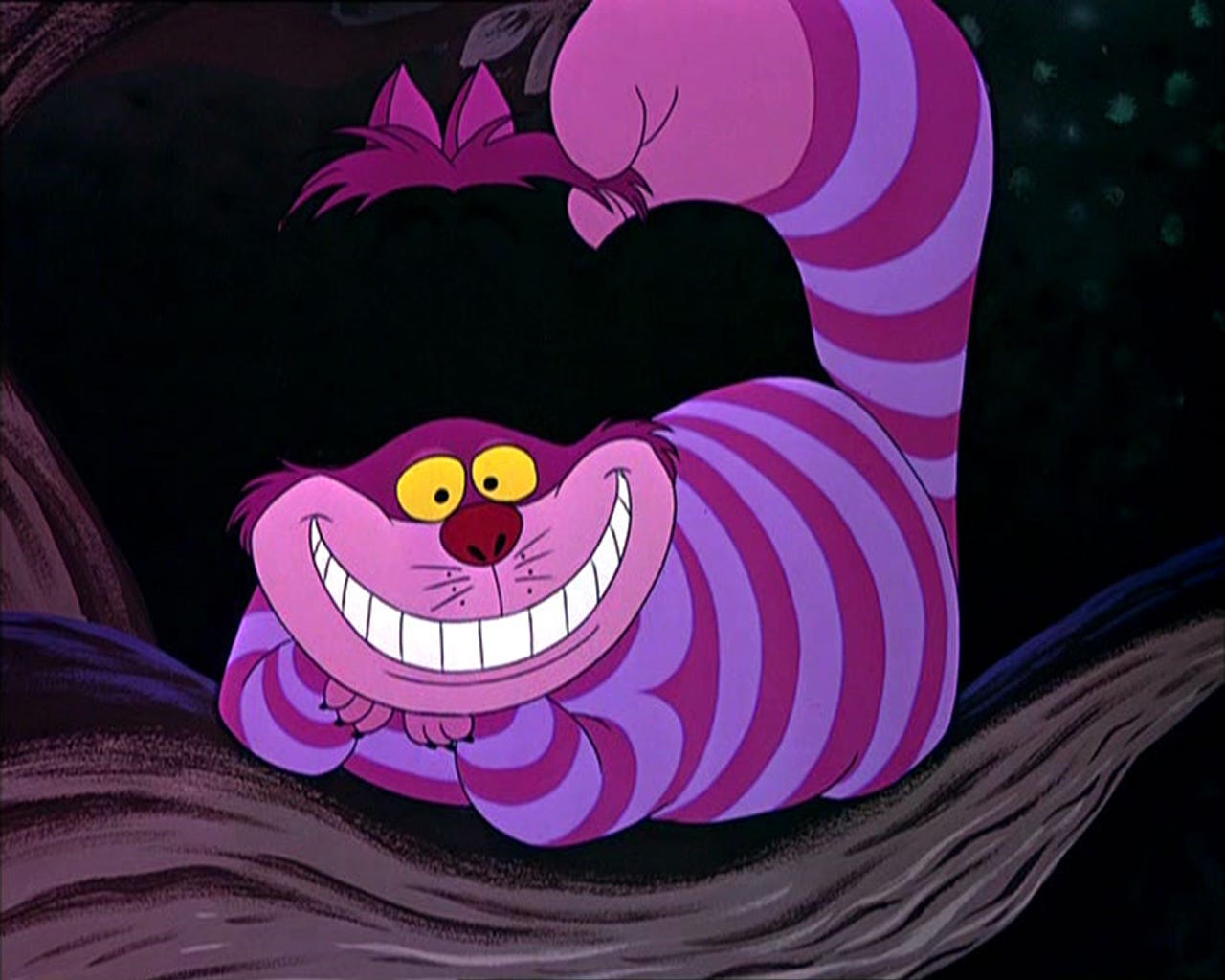 Free download Cartoons Wallpapers Cheshire Cat Hello 1280x1024 ...