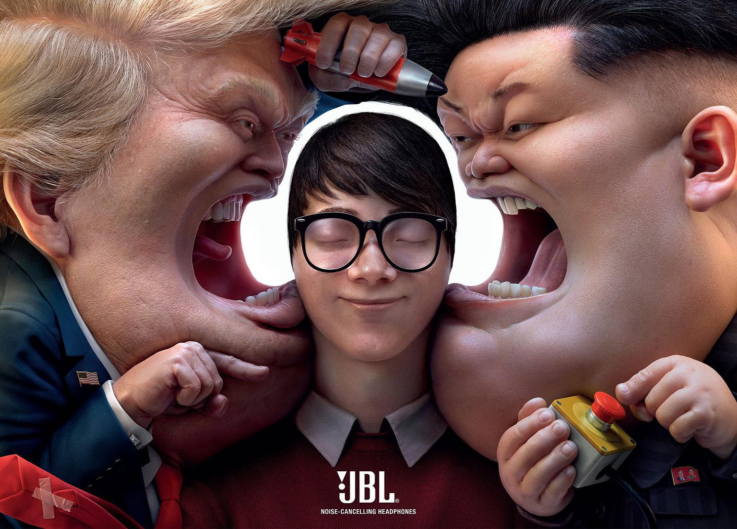 JBL Shows How Effective Their Headphones Are With These Brilliantly  Art-Directed Ads