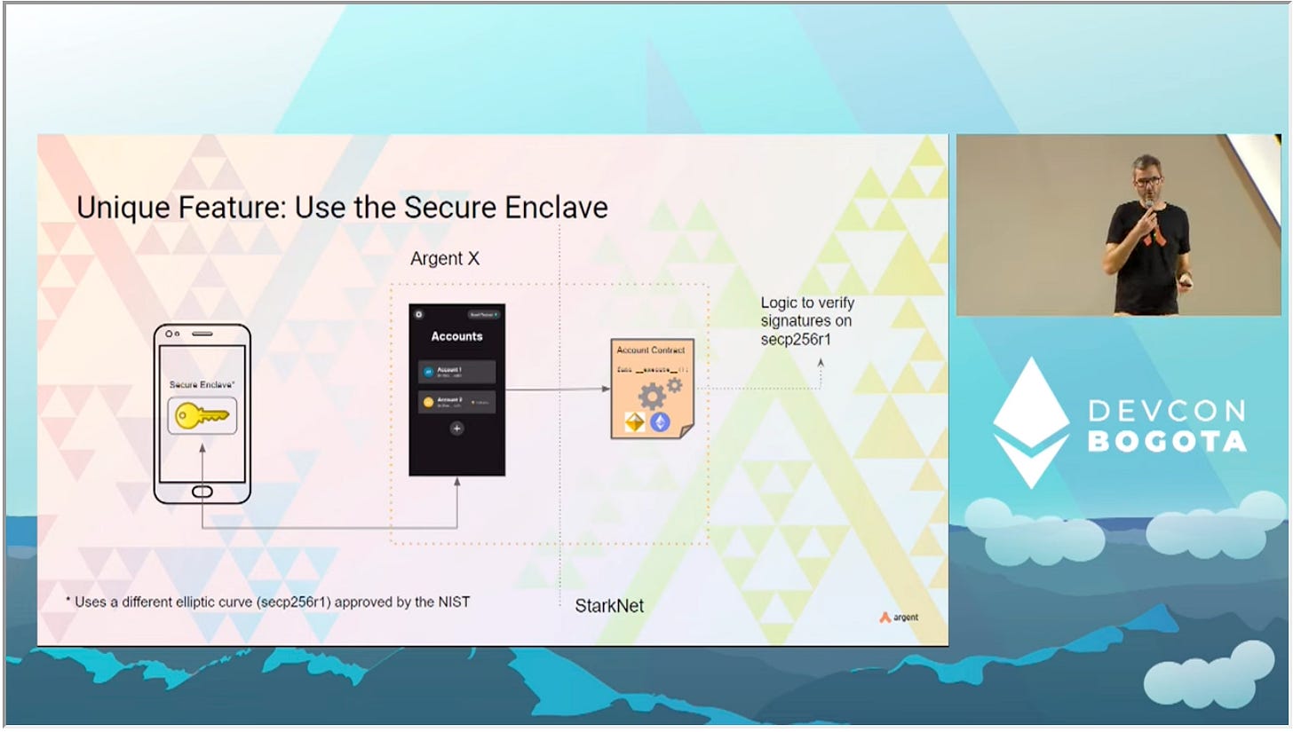 Account Abstraction: Use the Secure Enclave