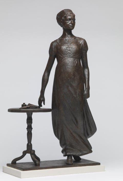 The Jane Austen statue.
