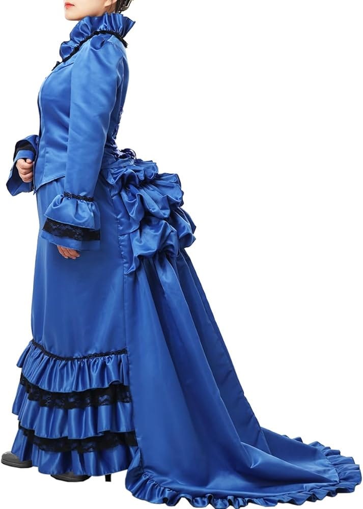 COSDREAMER Women Victorian Bustle Dress Renaissance Bustle Ball Gown  Costumes : Amazon.ca: Clothing, Shoes & Accessories