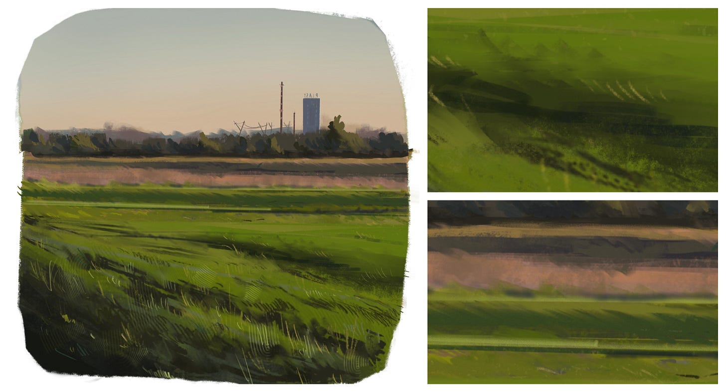 How I use Jingsketch free Procreate brushes in my art