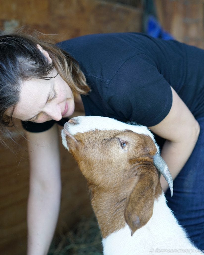 Chelsea catches a moment with Marcia.