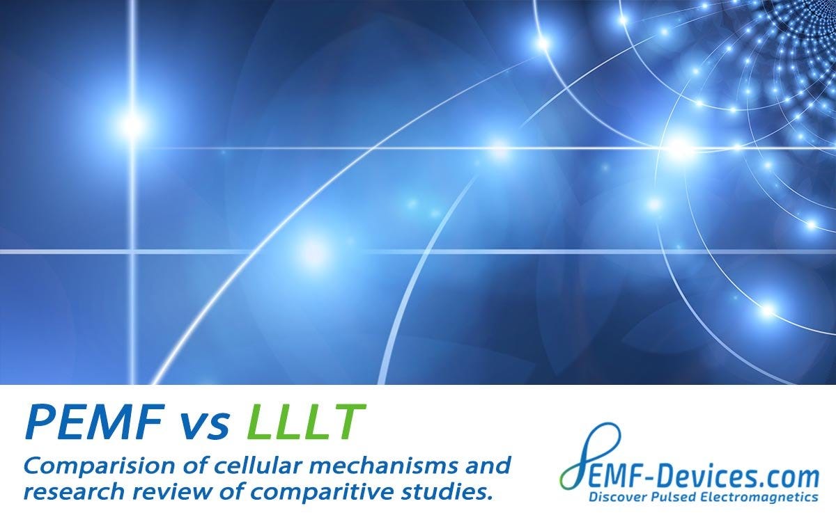 compare low-level laser therapy pulsed electromagnetic field PEMF