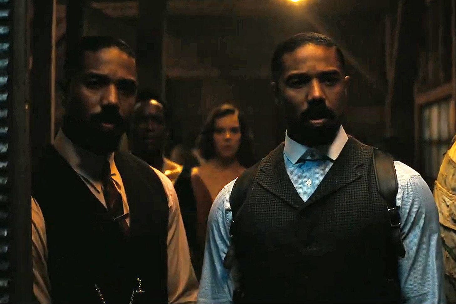 Michael B. Jordan Plays Twins Defending Hometown Against Vampires in Sinners  Trailer
