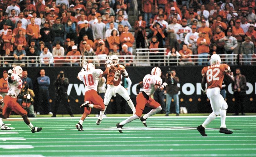 Roll Left: How Texas upset Nebraska in 1996 | Brenham 360 |  brenhambanner.com