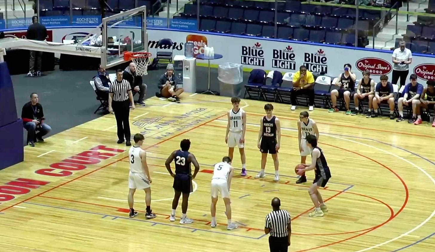FingerLakes1.com on X: "BOYS BASKETBALL: Marcus Whitman's season ends with  loss to Avon in Class B2 finals https://t.co/iNvlrj0W4V" / X