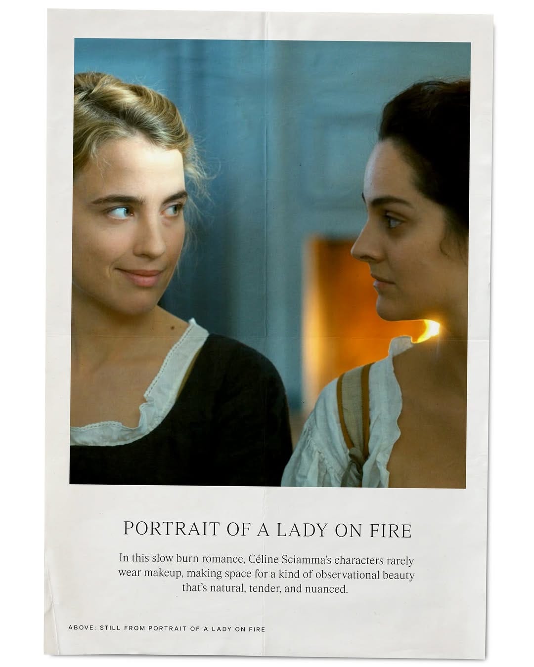 A still shot from Portrait of a Lady on Fire.