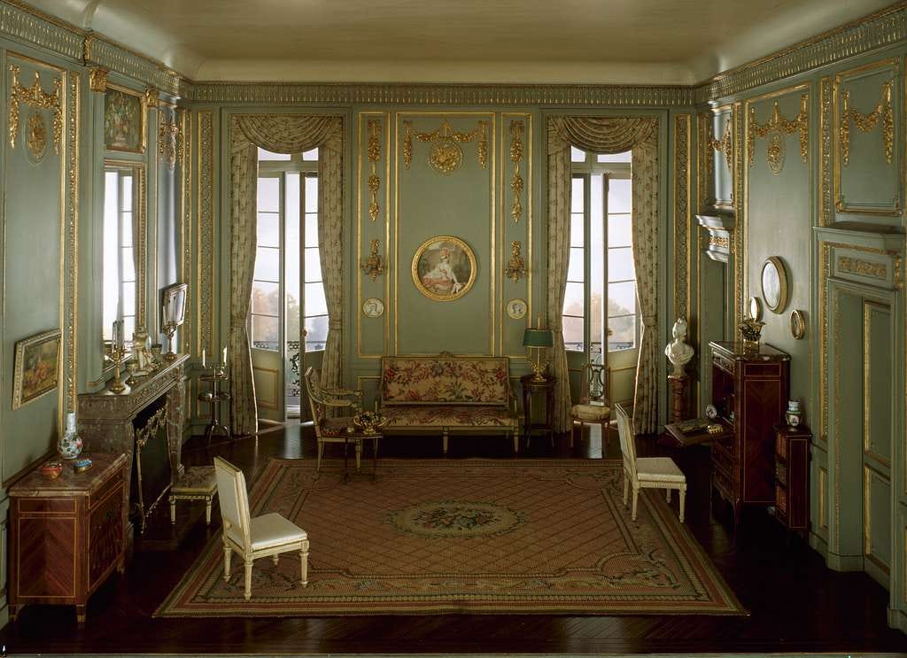 E-24: French Salon of the Louis XVI Period, c. 1780 - PICRYL - Public  Domain Media Search Engine Public Domain Image