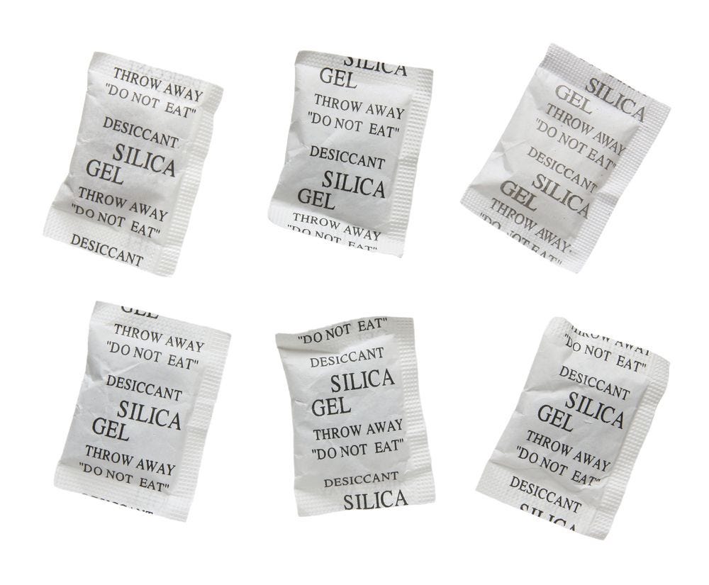 How to Reuse Silica Gel Packets