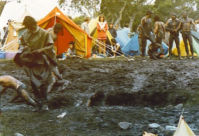 The mud pit. Credit: Jeff White