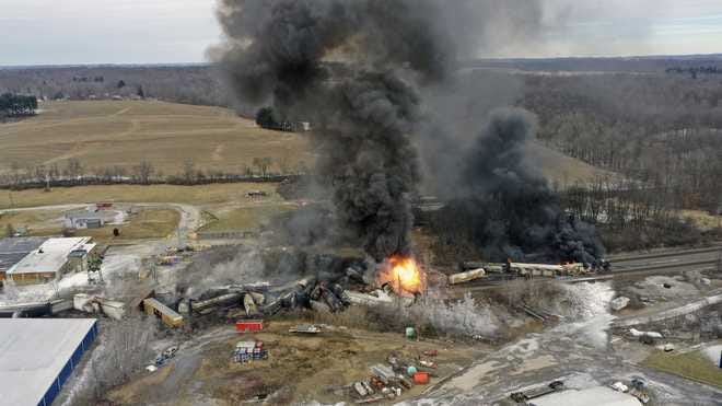 Train derailment in East Palestine, Ohio