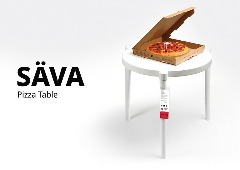 IKEA i Pizza Hut: powiększyli stolik znany z kartonów do pizzy