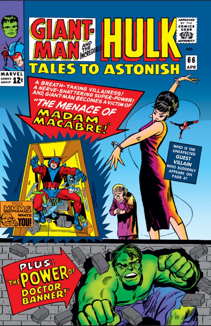 Tales to Astonish Vol 1 66 | Marvel Database | Fandom