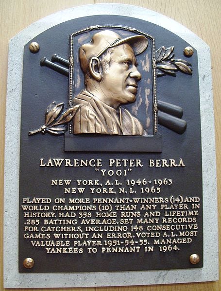 Berra Plaque