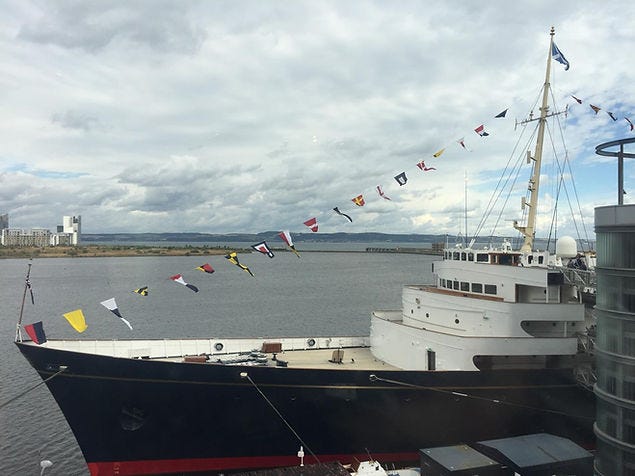 The Royal Yacht Britannia