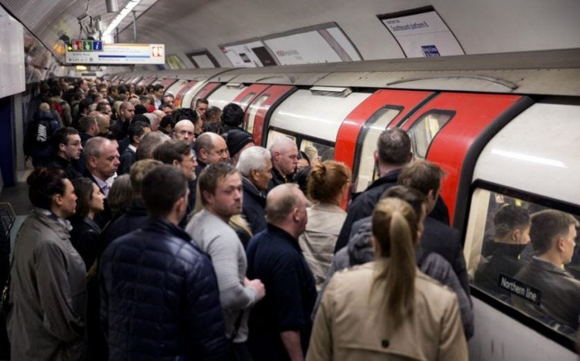 The London Underground really is getting more crowded - here are the 10 busiest  Tube stations - CityAM