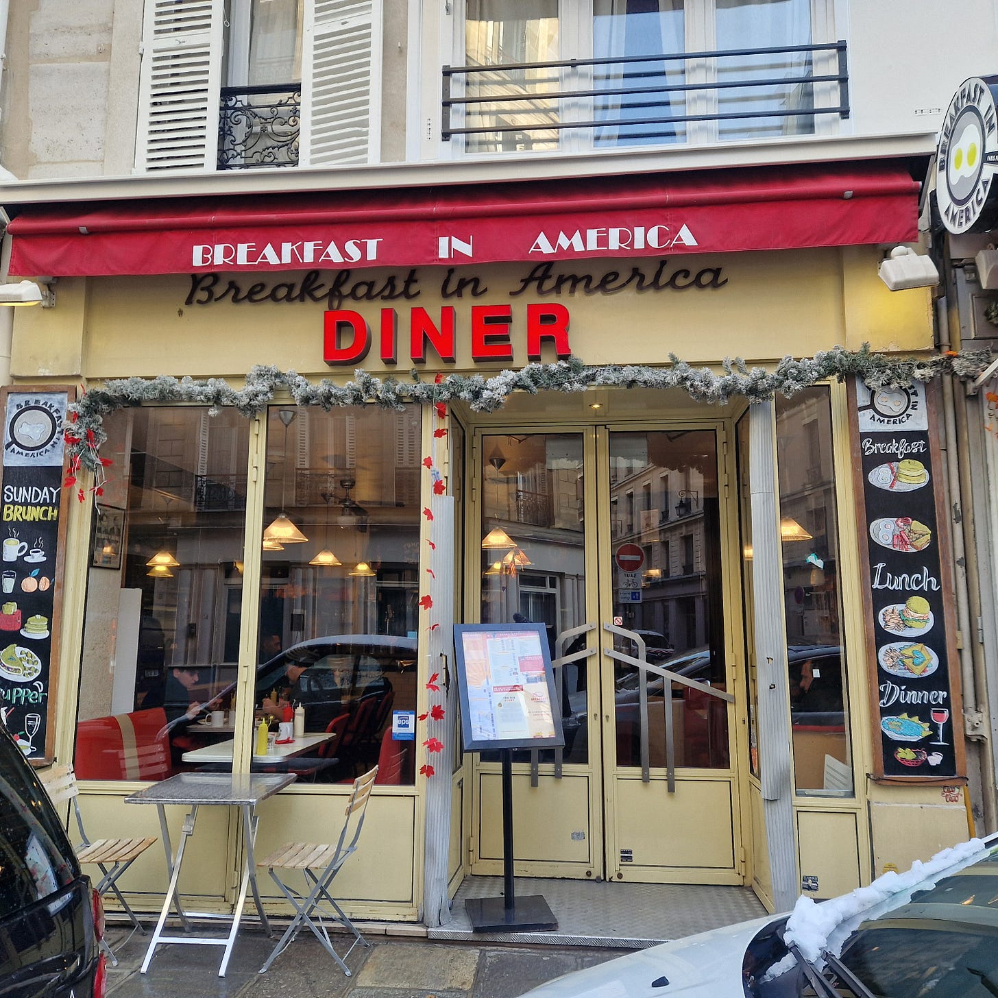 Paris: American Breakfast