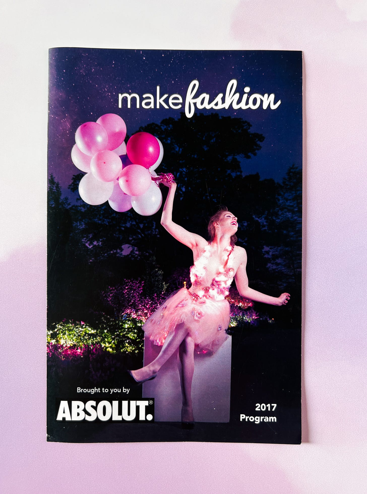 Brochure from MakeFashion 2017