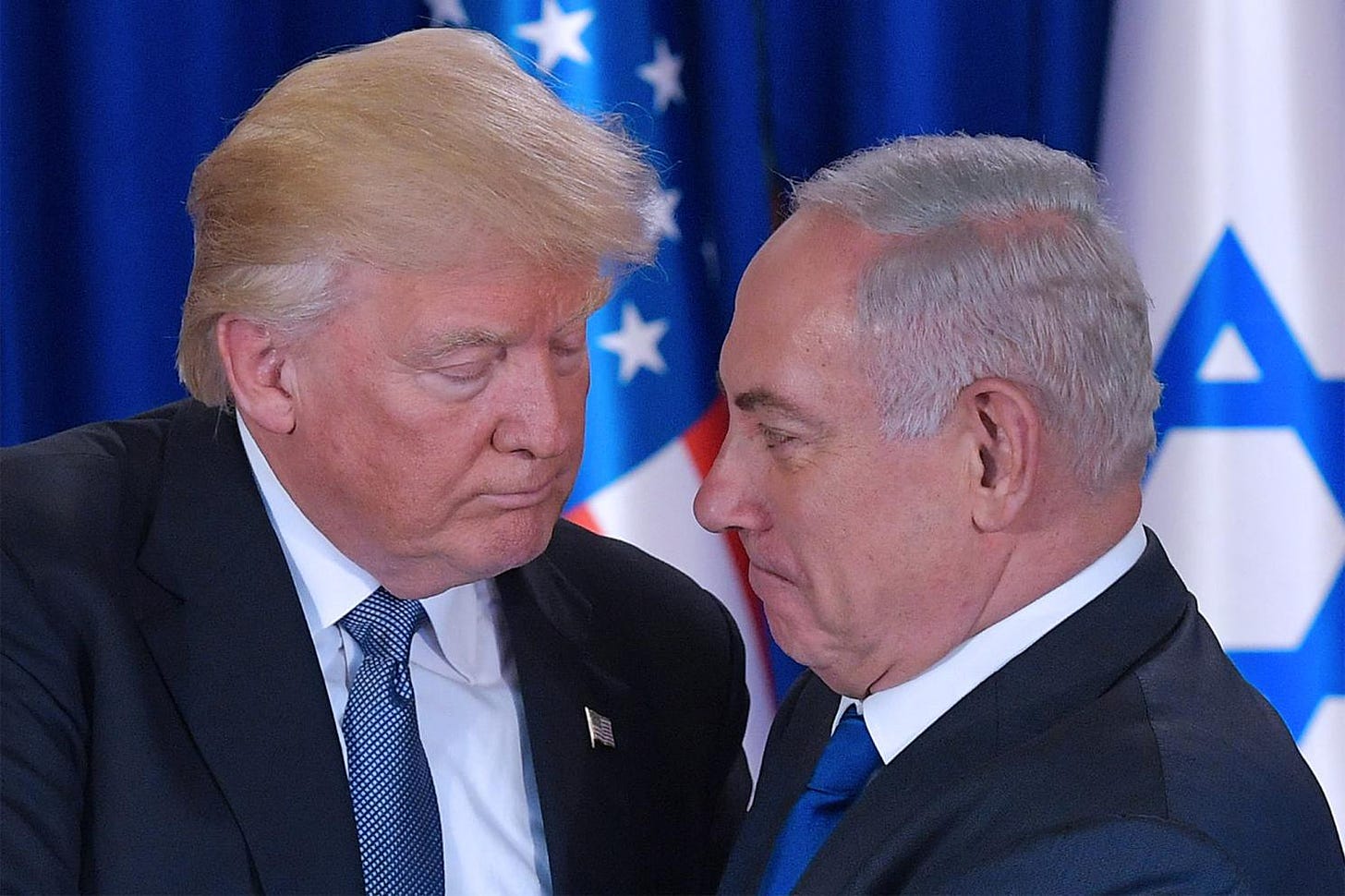 Trump visits Benjamin Netanyahu’s home