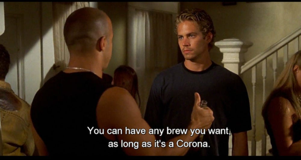 The touching theory on why there's no Corona in 'The Fate of the Furious' |  For The Win