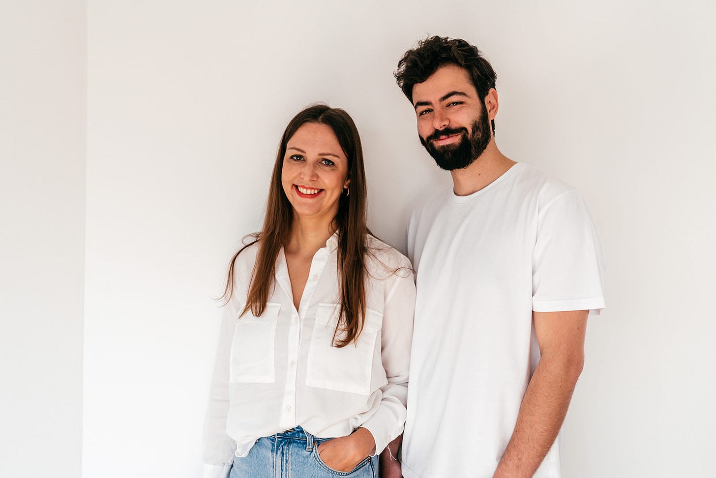 Marie Martens and Filip Minev, founders of Tally