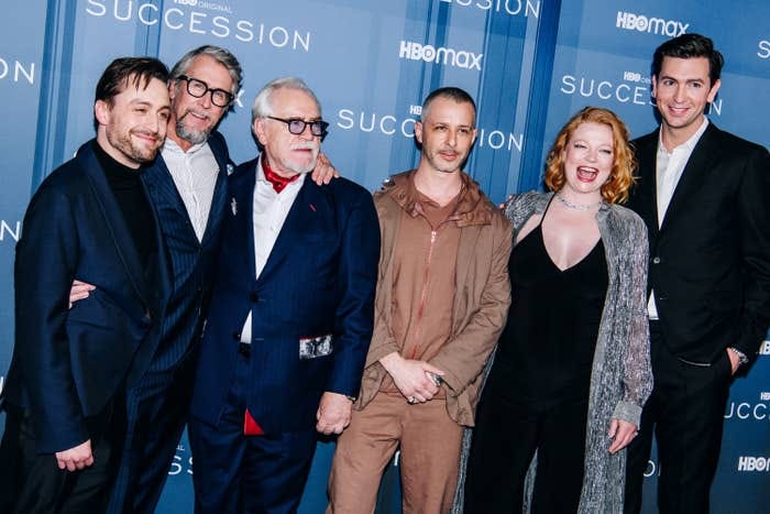 Brian Cox Yelled At Photographers During The "Succession" Premiere