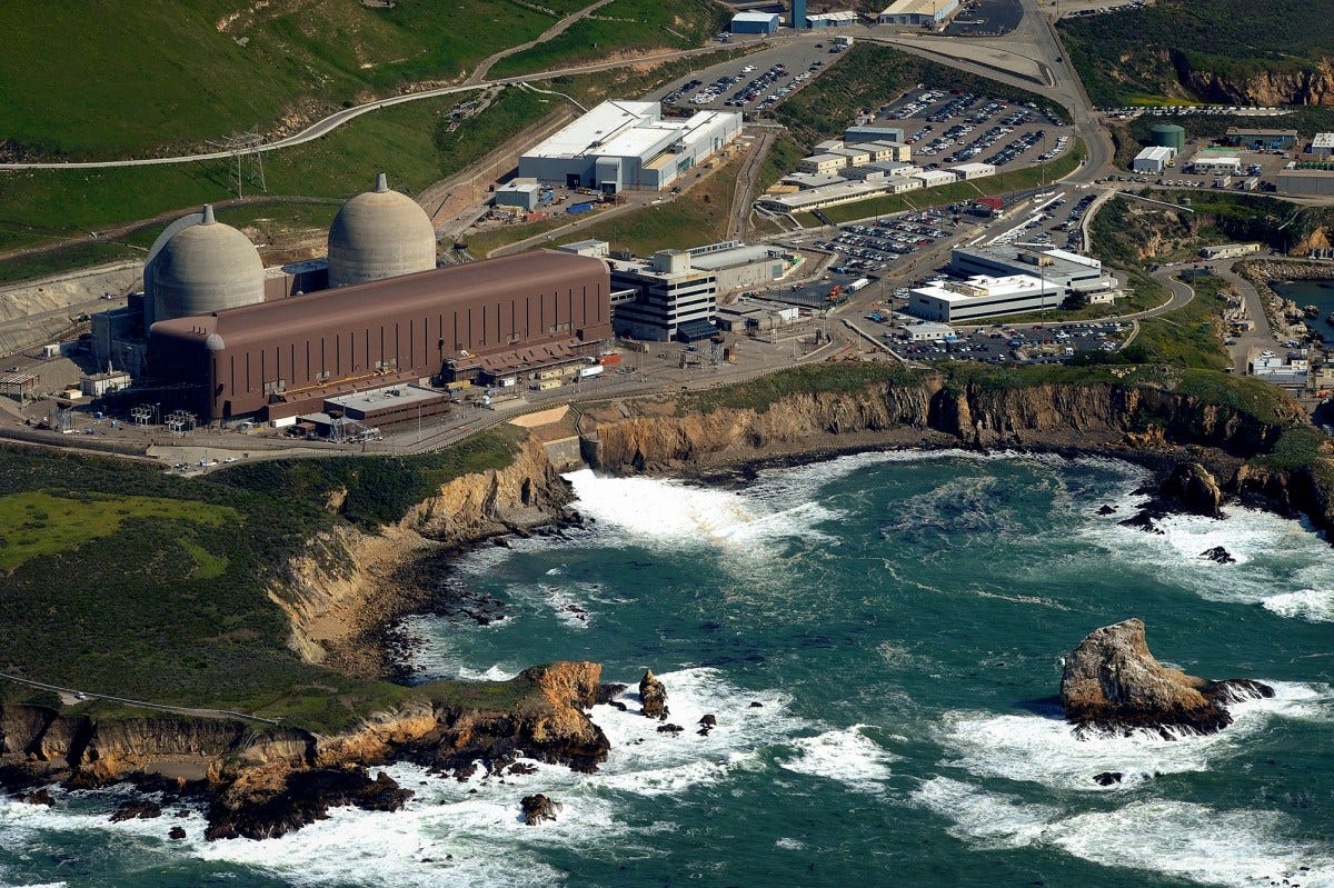 Aerial view of the Diablo Canyon Nuclear Power Plant in San Luis Obispo. Photo by Lionel Hahn/REUTERS
