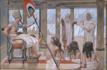 File:Tissot Moses Speaks to Pharaoh.jpg - Wikimedia Commons