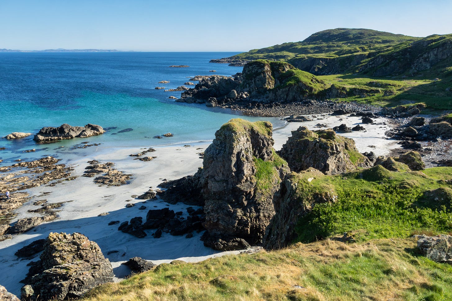 View south from Dùn an Fheurain © Felicity Martin